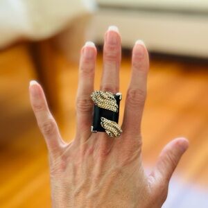 Swarovski Pigment Cocktail Ring 52